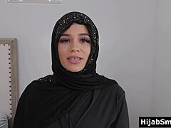 Arab chavette in hijab goes to bed with american bf to the end ramadan xxx movies